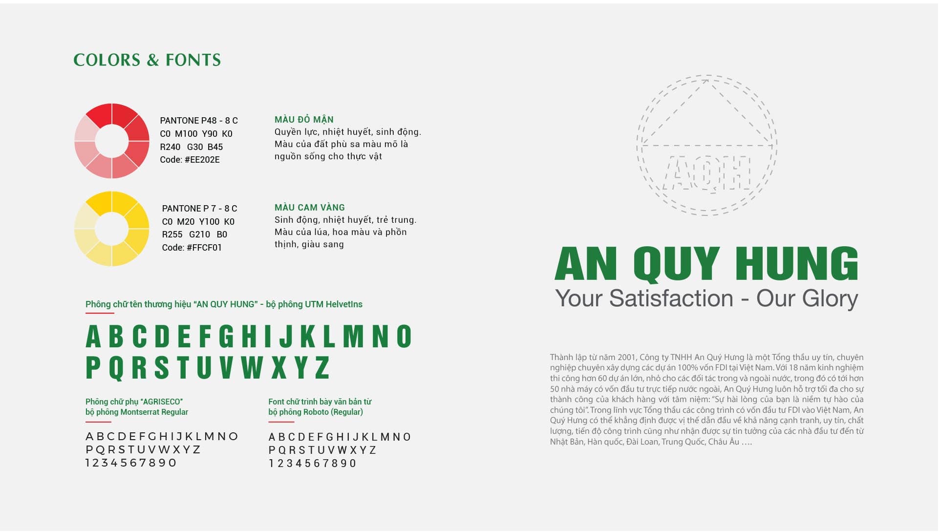 AN QUÝ HƯNG - Thiết kế logo và bộ nhận diện thương hiệu AN QUÝ HƯNG